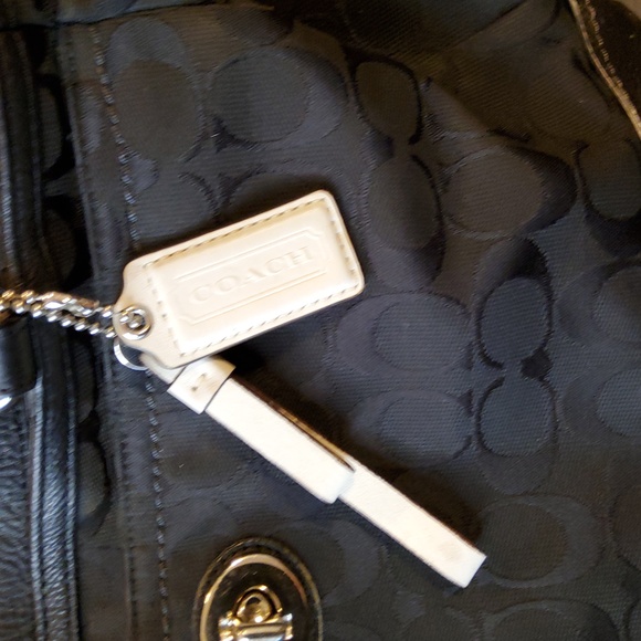 Coach F23294 Park Signature Carryall - Black - Picture 12 of 16